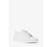 MK Zapatilla Keaton de piel con logotipo en relieve - Blanco - Michael Kors EU 37