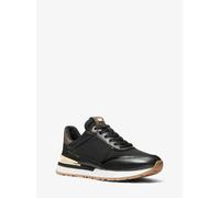 MK Zapatilla Nova de piel y nailon - Marrón - Michael Kors EU 36.5