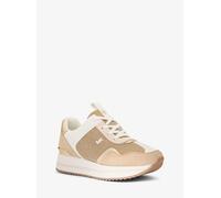 MK Zapatilla Raina de malla de cadena brillante con plataforma - Dorado - Michael Kors EU 38.5