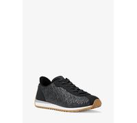 MK Zapatilla Rhodes de piel con logotipo acolchado - Negro - Michael Kors EU 38.5