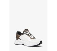 MK Zapatilla Sami de varios materiales - Marrón - Michael Kors EU 37