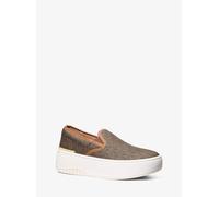 MK Zapatilla sin cordones Dottie con logotipo y plataforma - Marrón - Michael Kors EU 36