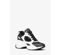 MK Zapatilla Zuma de malla con logotipo imperio - Negro - Michael Kors EU 41