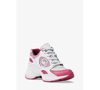 MK Zapatilla Zuma de piel y malla - Rosa - Michael Kors EU 38.5