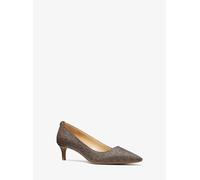 MK Zapato de salón Alina Flex con tacón bajo y logotipo - Marrón - Michael Kors EU 40