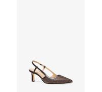 MK Zapato de salón destalonado Alora de ante - Marrón - Michael Kors EU 36