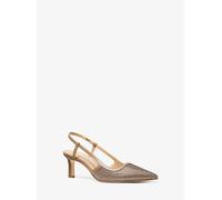 MK Zapato de salón destalonado Alora de ante - Nude - Michael Kors EU 36