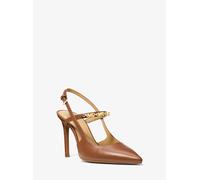MK Zapato de salón destalonado Dina Flex de piel - Marrón - Michael Kors EU 38.5