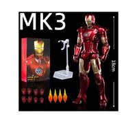 (MK3)Zd Toys Iron Man Legends MK42 MK43 War Machine 1/10 Tony Stark modelo figura de acción