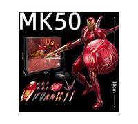(MK50)Zd Toys Iron Man Legends MK42 MK43 War Machine 1/10 Tony Stark modelo figura de acción