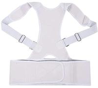 MKAK Atrás Soporte de la columna vertebral Corrección de la correa de la correa del imán de la terapia de la postura Corrector de correos Postura Kyphosis for corregir(M)
