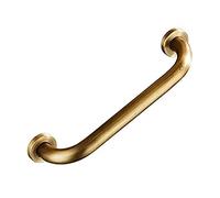 MKAK Bastón de baño de Cobre Cepillado, bañera de Ducha montada en la Pared de Pared Antideslizante Rieles de Soporte de antaño Anciano para discapacitados Asa de Seguridad(40cm)