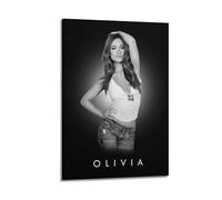 MKALDXCC Olivia Wilde - Póster decorativo de lienzo para pared e impresión artística moderna para decoración de dormitorio familiar, 60 x 90 cm