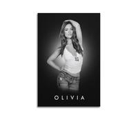 MKALDXCC Olivia Wilde - Póster decorativo de lienzo para pared e impresión artística moderna para decoración de dormitorio familiar, 20 x 30 pulgadas (50 x 75 cm)