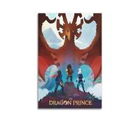 MKALDXCC Póster decorativo de El Príncipe Dragón, lienzo decorativo para pared e imagen artística moderna para decoración de dormitorio familiar, 60 x 90 cm