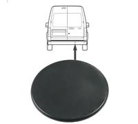 MKAREPART Tapa de apertura de gancho de remolque para parachoques trasero compatible con Ford Transit Connect 2002-2013 4386456 1480529