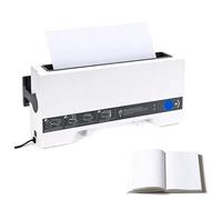 Mkasbn Encuadernadora térmica Cinch - Encuadernadora A4 con refrigeración integrada, Capacidad de 280 a 320 Hojas, Incluye 15 lomos para Diarios y Documentos DIY.