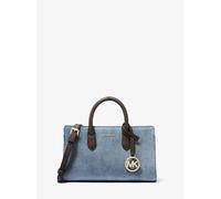 MKBandolera Scarlett extrapequeña de denim - Azul - Michael Kors ONE SIZE