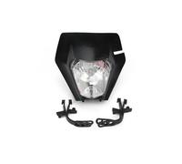 MKBHD Apto for KTM EXC XCF SX SXF XC XCF SMR CR YZF DRZ Supermoto 125 150 250 350 450 530 Faro delantero S2 for motocicleta(Black)
