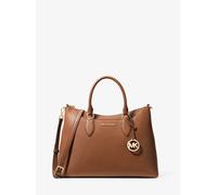 MKBolso satchel Austen mediano de piel - Marrón - Michael Kors ONE SIZE