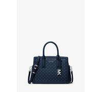 MKBolso satchel Laila pequeño con tachuelas - Azul - Michael Kors ONE SIZE
