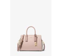 MKBolso satchel Laila pequeño de piel granulada con bloque de color - Rosa - Michael Kors ONE SIZE