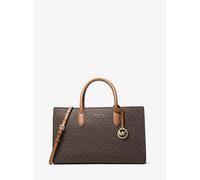 MKBolso satchel Scarlett mediano con logotipo - Marrón - Michael Kors ONE SIZE