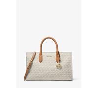 MKBolso satchel Scarlett mediano con logotipo - Nude - Michael Kors ONE SIZE