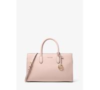MKBolso satchel Scarlett mediano de piel granulada - Rosa - Michael Kors ONE SIZE
