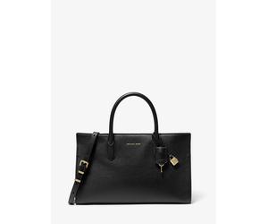 MKBolso satchel Scarlett mediano de piel - Negro - Michael Kors ONE SIZE