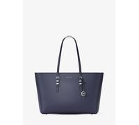 Michael Kors Quinn Large | Bolsa shopping | azul | cuero de vaca de grano fino
