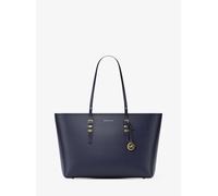 MKBolso tote Quinn grande de piel granulada - Azul - Michael Kors ONE SIZE