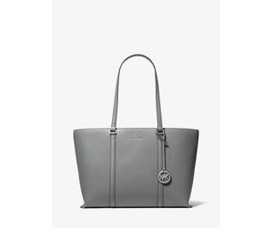 MKBolso tote Temple grande de piel granulada - Gris - Michael Kors ONE SIZE