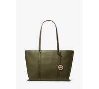 MKBolso tote Temple grande de piel granulada - Verde - Michael Kors ONE SIZE