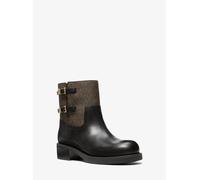 Michael Kors DARRINGTON FLAT BOOTIE BROWN BLK Mujer, EU 40