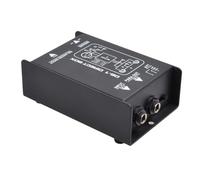 Mkcavne Convertidor de Impedancia Pasivo Efectos DI Aislador Audio Caja DI Pasiva Caja DI BOX
