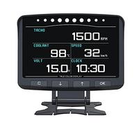 Mkcavne X50 pro coche OBD2 HUD medidor de medidor multifunción digital a bordo ordenador pantalla automática refrigerante temperatura Turbo Boost