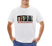 MKCSHCBV The Housemartins T-Shirt Men Clothings White M
