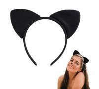 MKEAWWU Orejas De Gato Para El Cabello , Cat Ears Dress Up, Gato Disfraz Para Halloween Carnaval Disfraces De Animales Orejas Cosplay