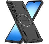 Mkej Funda para Samsung Galaxy A17 5G Disipación Funda, Mate Antichoque, Antideslizante, Resistente a rayaduras TPU y PC Carcasa para Samsung Galaxy A17 5G magnético Fundas, Negro