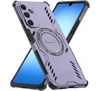 Mkej Funda para Samsung Galaxy A17 5G Disipación Funda, Mate Antichoque, Antideslizante, Resistente a rayaduras TPU y PC Carcasa para Samsung Galaxy A17 5G magnético Fundas, Morado