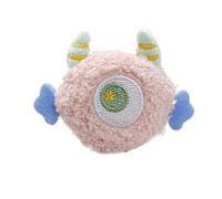 MKEMQXBEP Juguete Interactivo for Masticar Gatos, Suave y Colorido, for rechinar los Dientes(Pink 1PC)