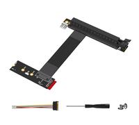 Mkey - Cable de extensión a PCIE X16 adaptador de tarjeta gráfica PCIeX16 PCIExpress para conexión flexible de dispositivo 2242 2260 2280