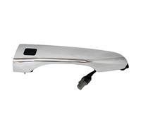 MKGKACVCPT Delantera Lado Copiloto Manija Para Hyundai Para Creta 2015-2018 Manija Puerta Exterior Delantera Botón Entrada Sin Llave Cromado(Front Left)