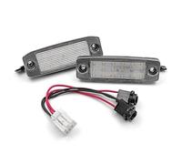 MKGKACVCPT impermeable 2x For Kia Cee'd 2006-2012 Carens Rondo 2006-2013 For Naza Citra 2 Rondo Full White Led License Plate Lights Parking Tag Lamps Led blanco luz matrícula