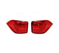 MKGKACVCPT Luces de freno traseras LED rojas Para Ford EcoSport 2013-2022 Conjunto De Luz Trasera LED Roja Con Freno Y Señal Giro Dinámica