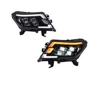 MKGKACVCPT Luz Diurna/Luz De Circulación Diurna DRL Para Navara NP300 2014-2022 DRL Lámpara De Señal Giro Freno Antiniebla Conjuntos Faros LED Coche(Led)