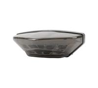 MKGKACVCPT Luz trasera de motocicleta Luz Trasera LED Universal De 12 V Café Racer Y Motos (3 Cables) Freno Matrícula Diurna Señal Señalización(Black)