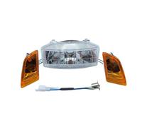 MKGKACVCPT Luz trasera de motocicleta Para DIO50 AF17 AF18 AF25 Luces De Motocicleta Faros Intermitentes Luz(Single headlight)