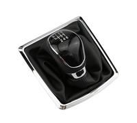 MKGKACVCPT Para Ford Para Focus 2 MK2 2005 2006 2007 2008-2011 5/6 Perilla De Cambio Velocidad Palanca Balonmano Polaina Bota Cubierta Cuero Palanca De Cambios Para Coche(6speed black)